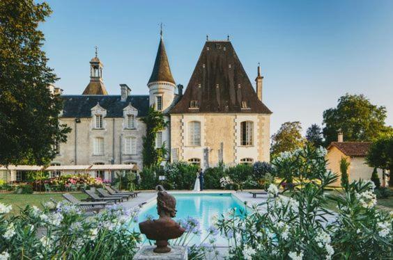 Chateau Le Mas De Montet Petit-Bersac Buitenkant foto